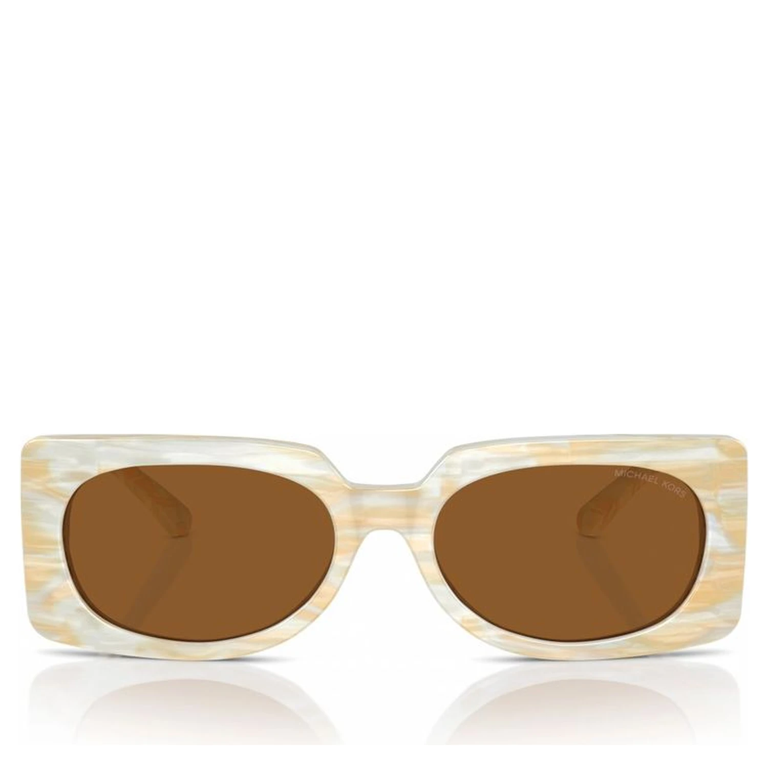 Beige Acetate Sunglasses