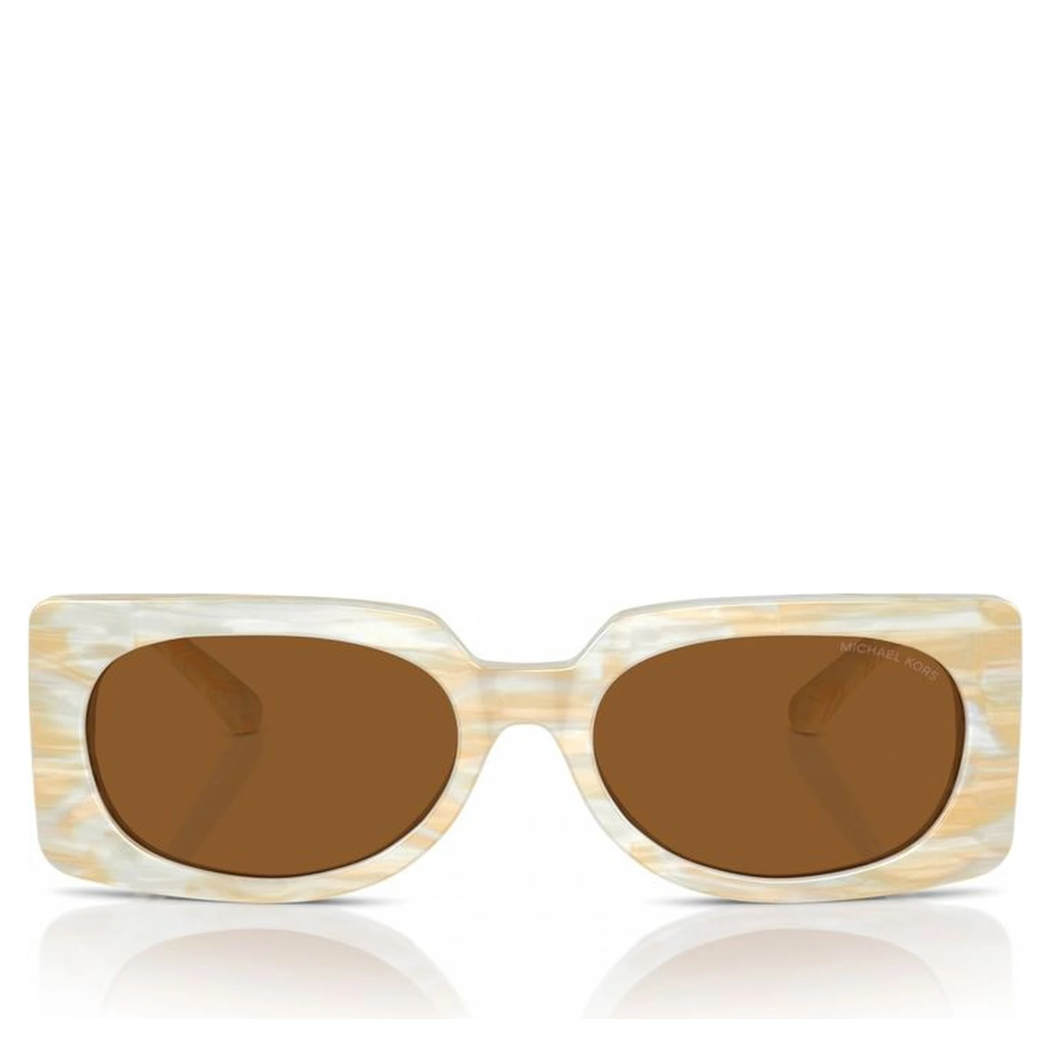 Beige Acetate Sunglasses