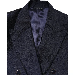 Dark Blue Double Breasted SICILIA 2 PC Suit