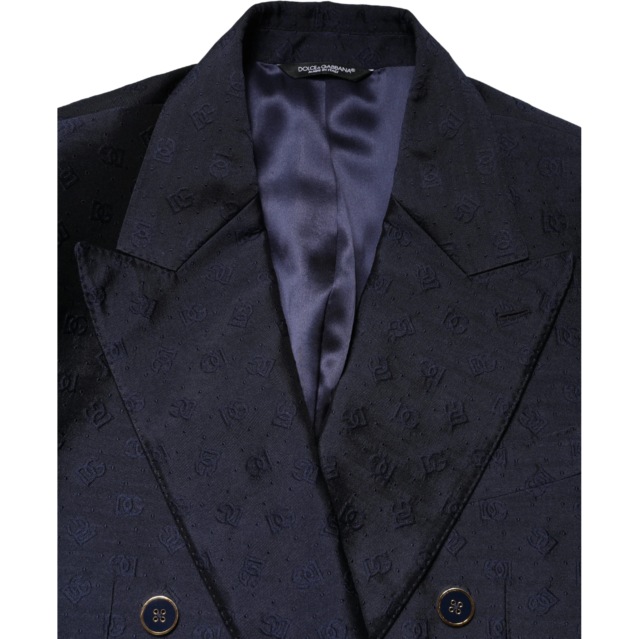 Dark Blue Double Breasted SICILIA 2 PC Suit