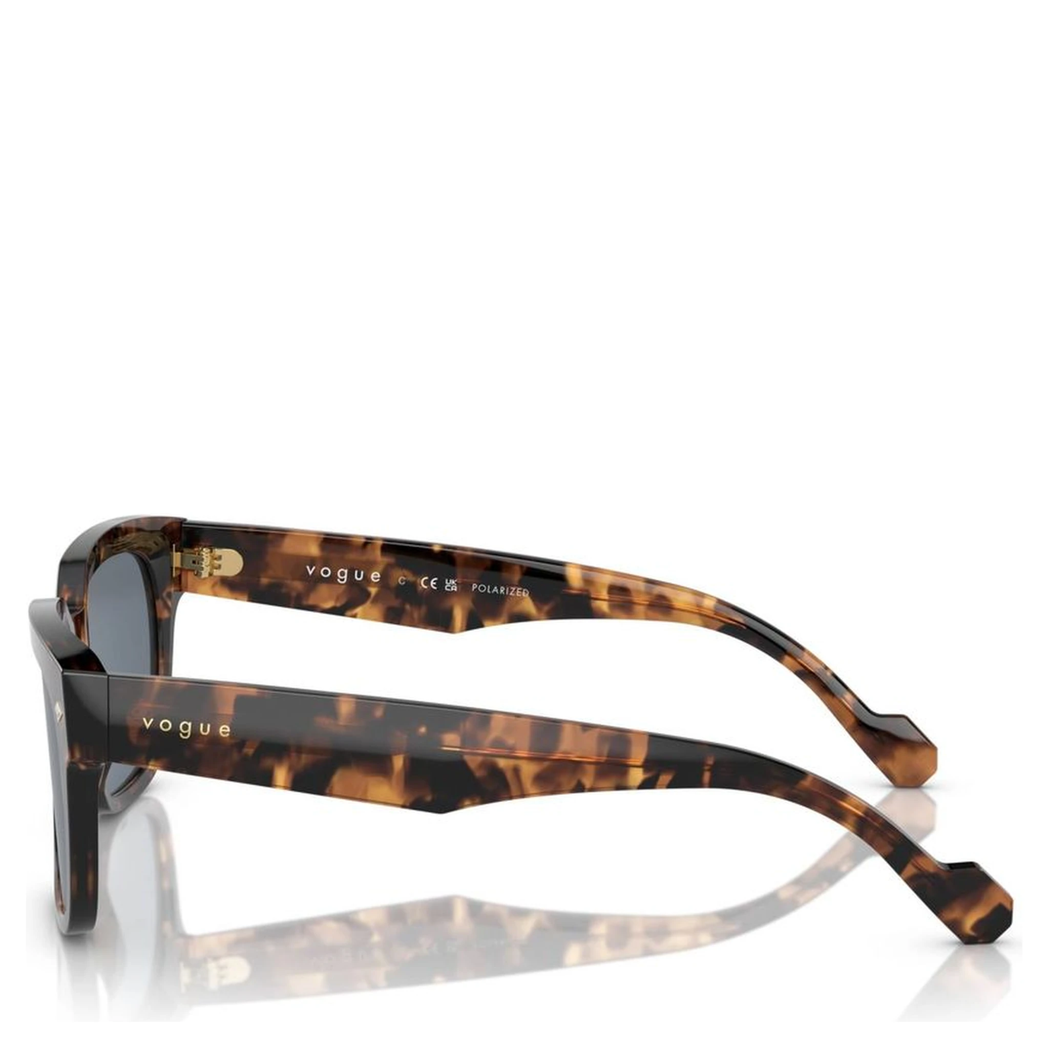 نظارات شمسية بنية اللون من الأسيتات