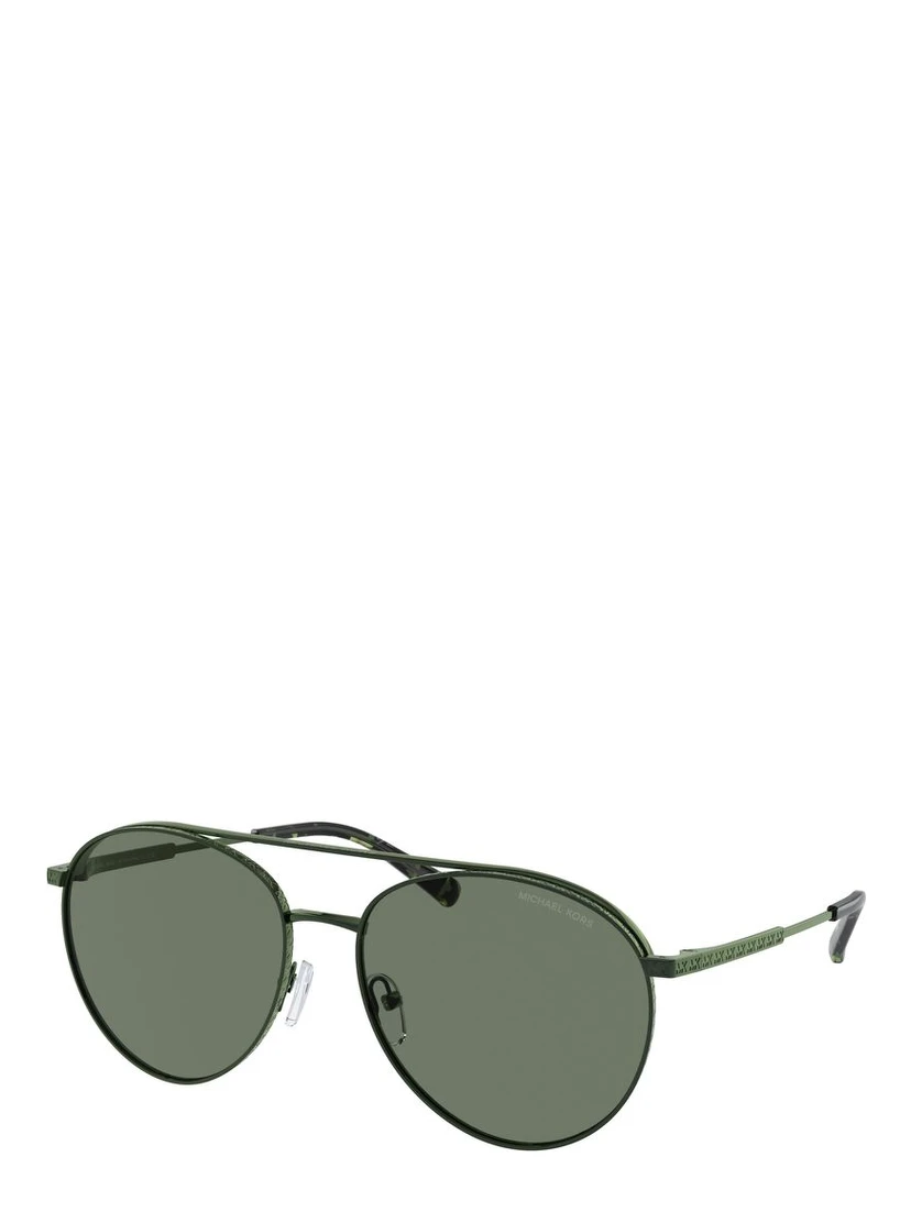 نظارات شمسية معدنية سوداء