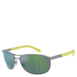 Bicolor Metal Sunglasses
