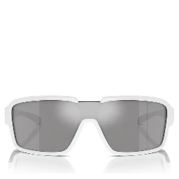 White Resin Sunglasses