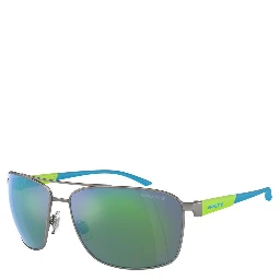Blue Metal Sunglasses