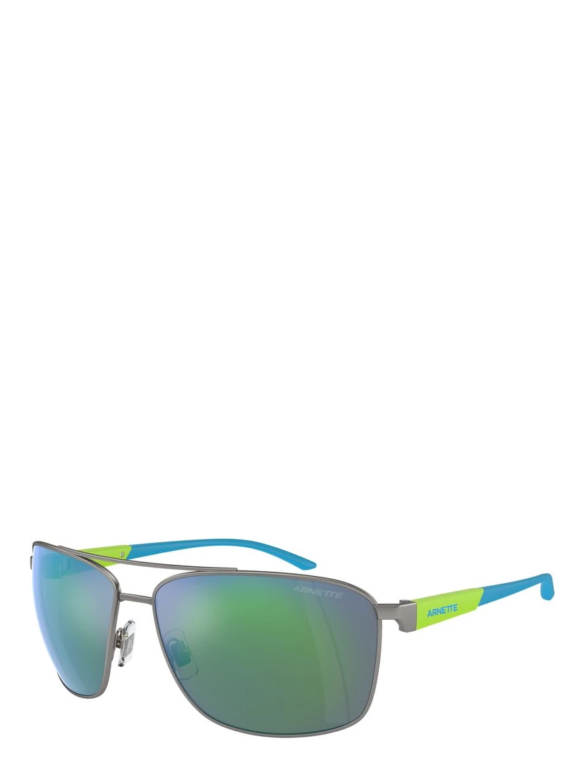 Blue Metal Sunglasses