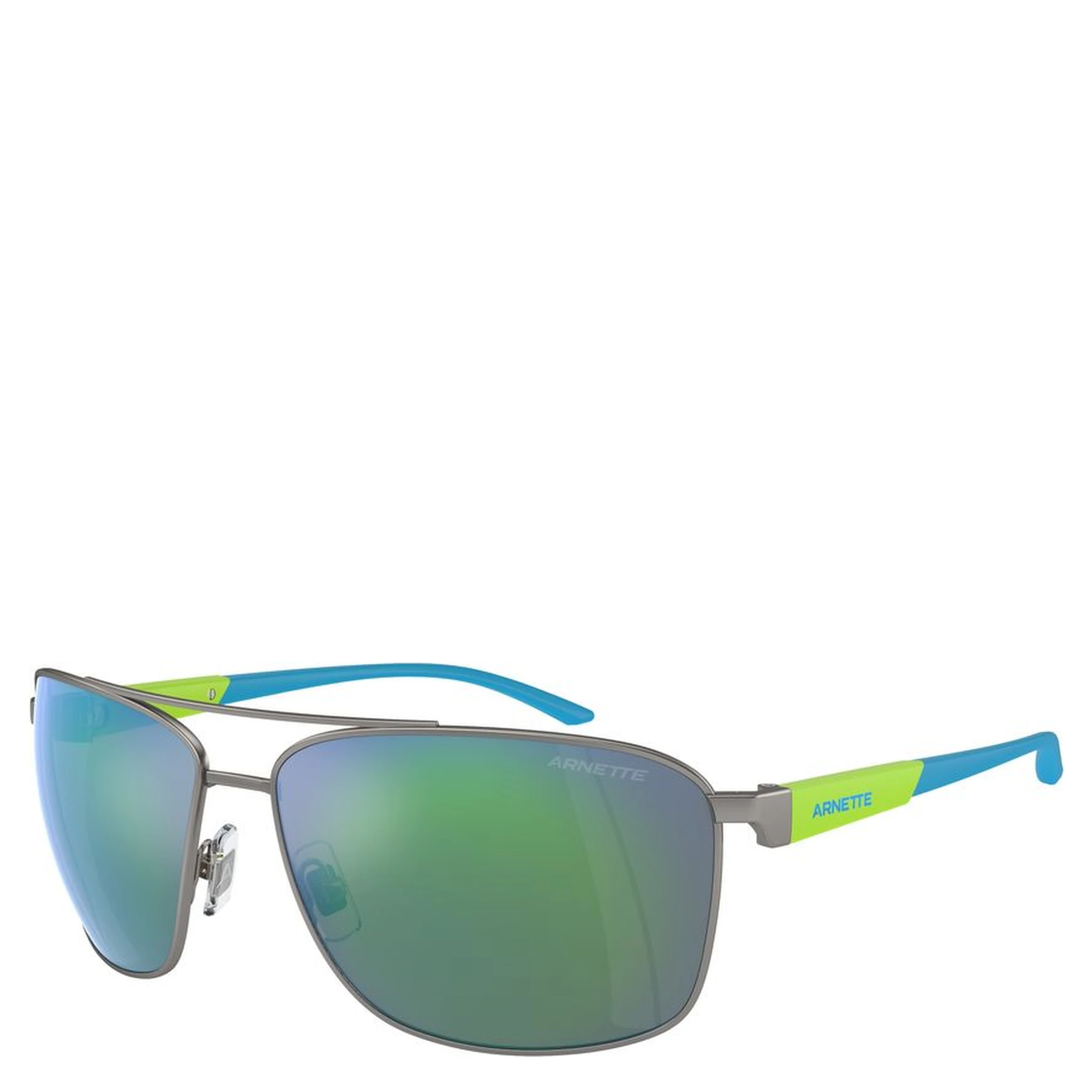 Blue Metal Sunglasses
