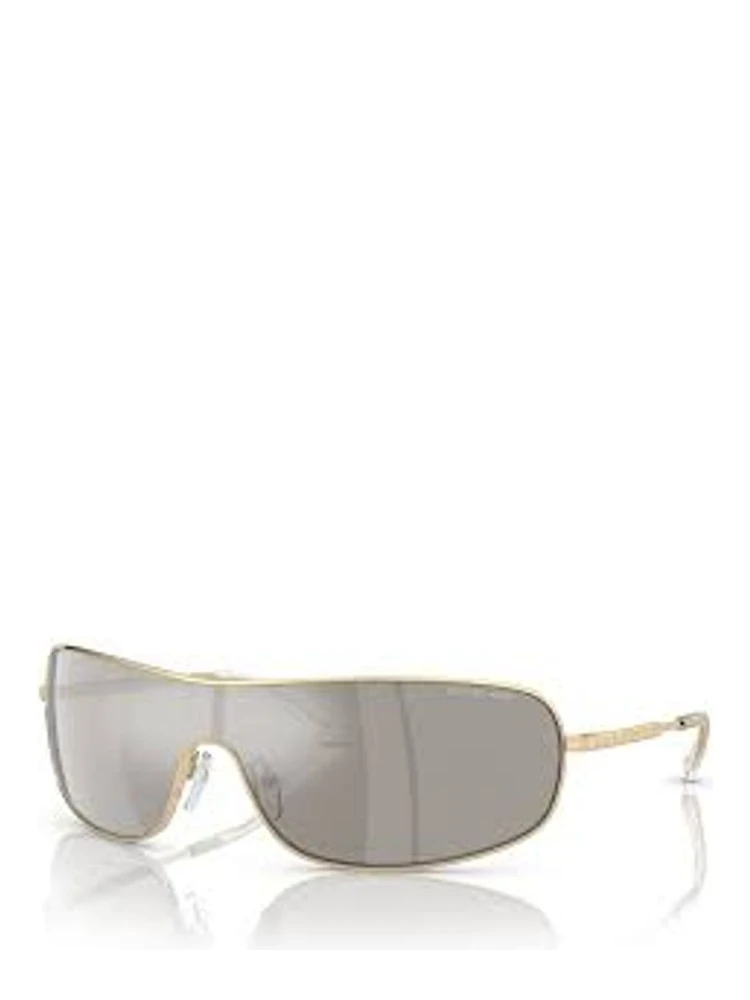 نظارات شمسية معدنية ذهبية