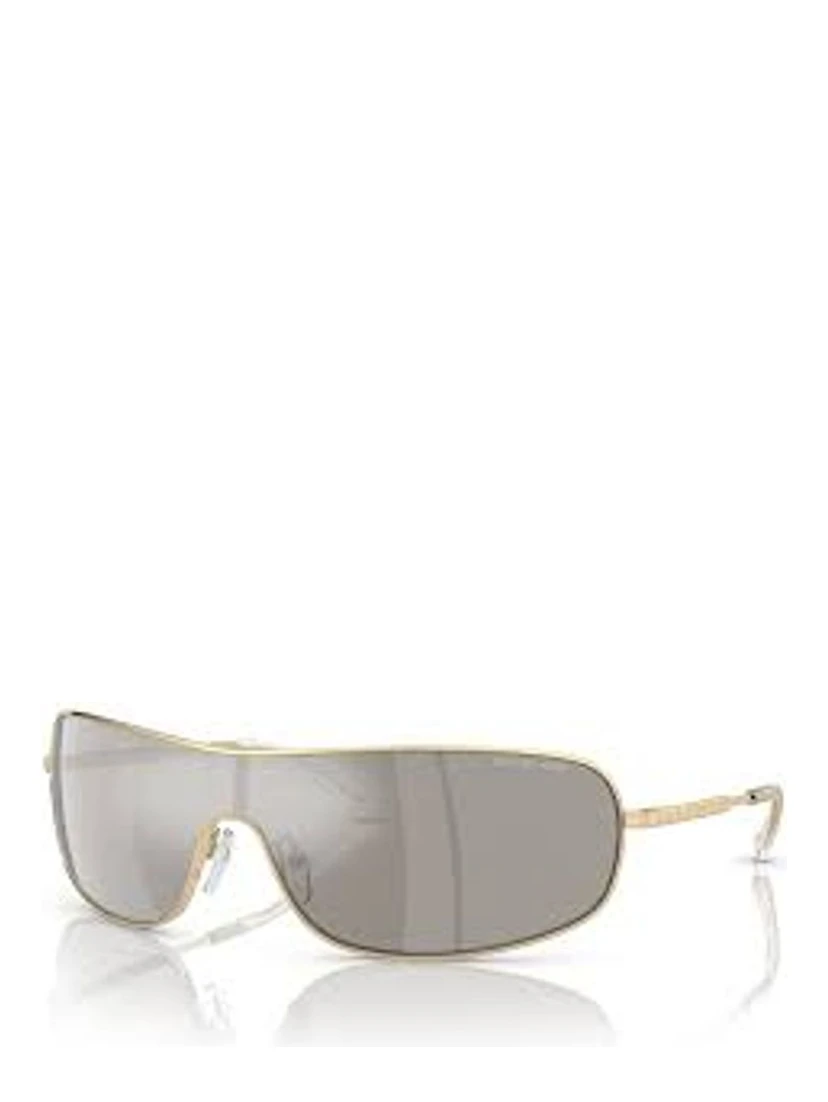 نظارات شمسية معدنية ذهبية