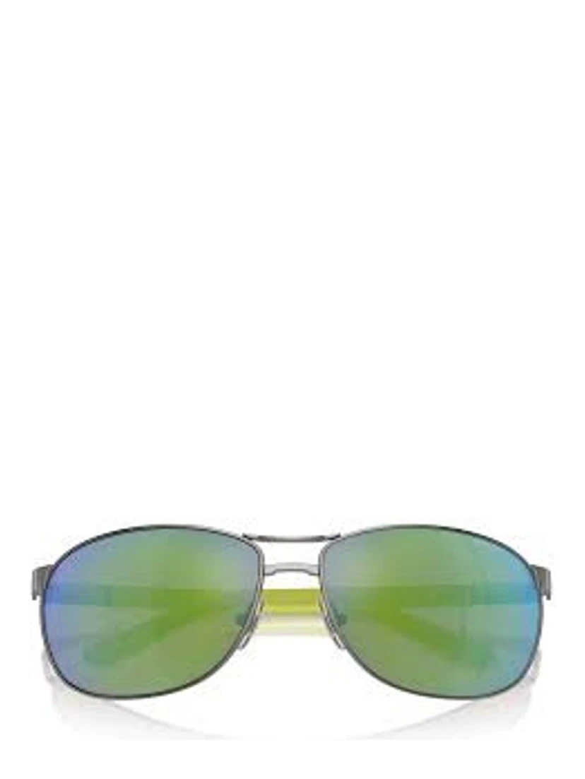 Bicolor Metal Sunglasses