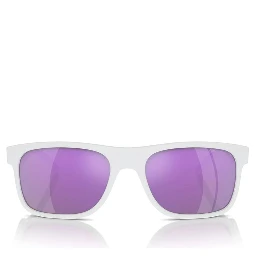White Resin Sunglasses