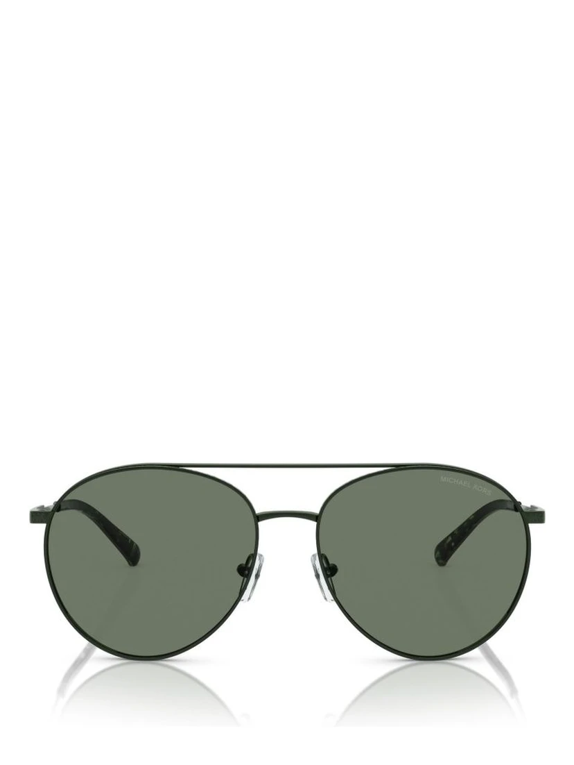 نظارات شمسية معدنية سوداء