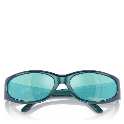 Blue Resin Sunglasses