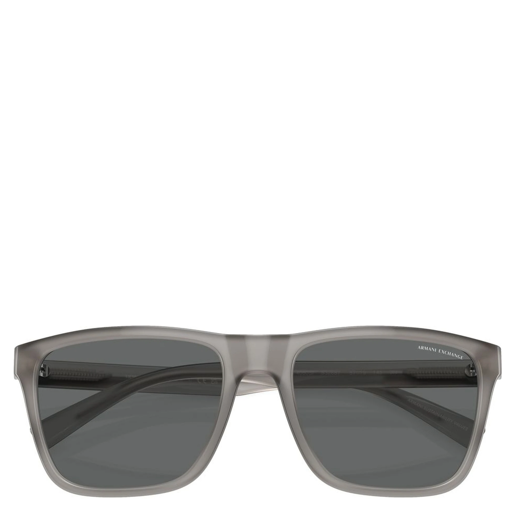 Gray Resin Sunglasses