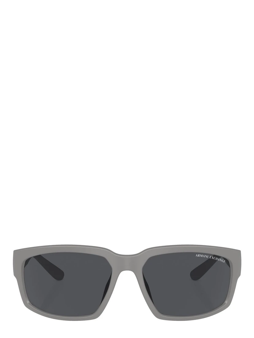 Gray Resin Sunglasses