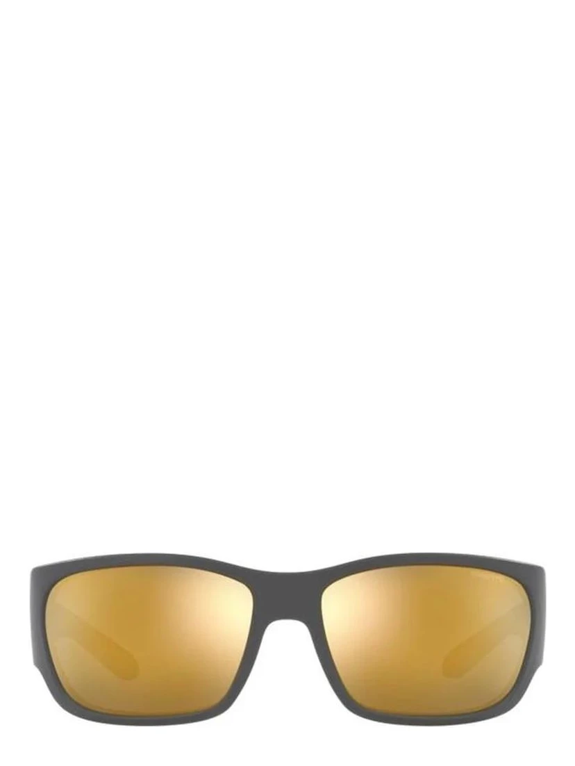 Gray Resin Sunglasses