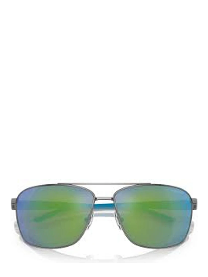 Blue Metal Sunglasses