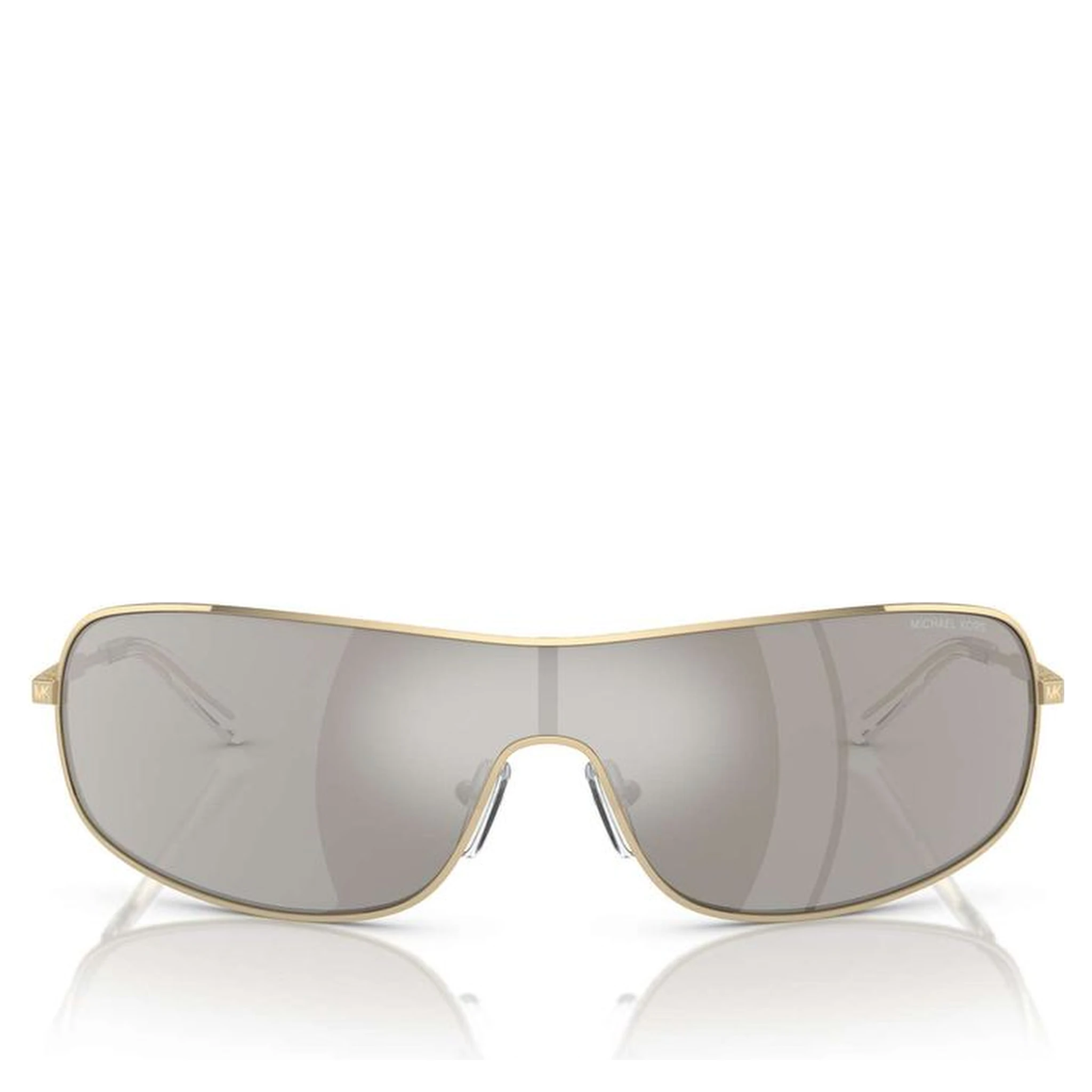 نظارات شمسية معدنية ذهبية