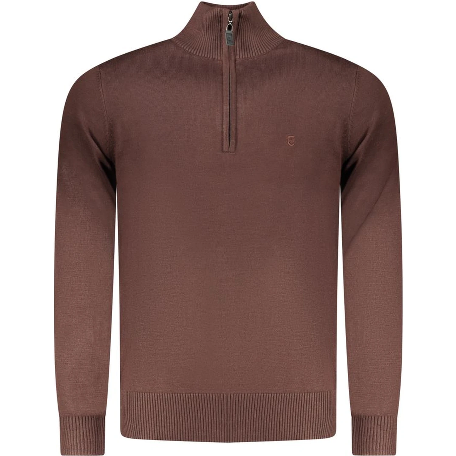 Brown Nylon Sweatshirt