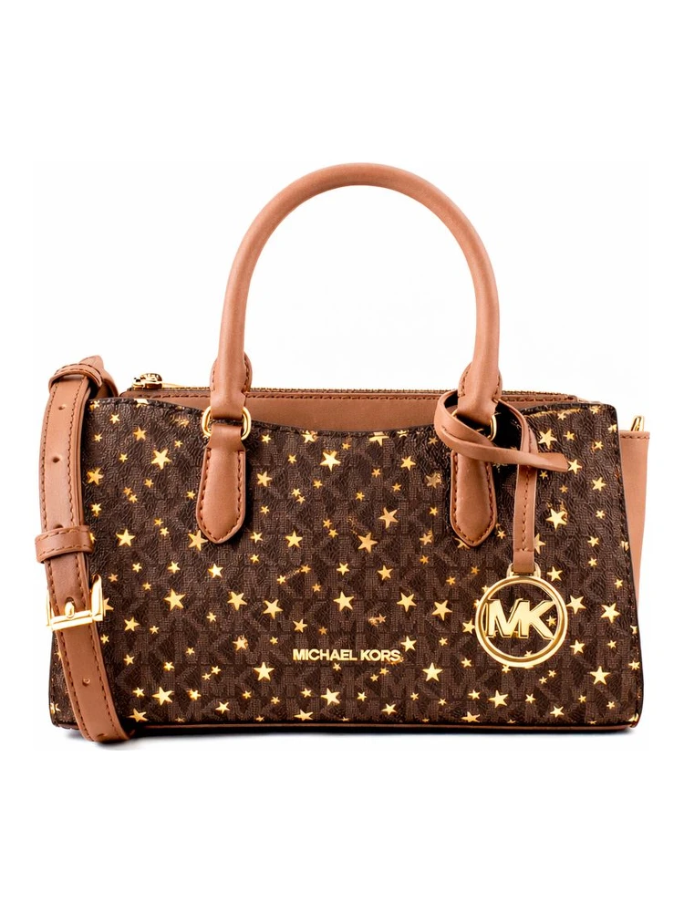 Brown Canvas Handbag