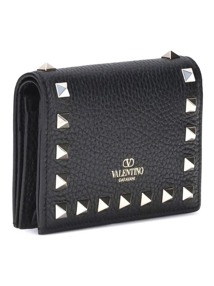 محفظة بوس توروس من جلد العجل الأسود alternative