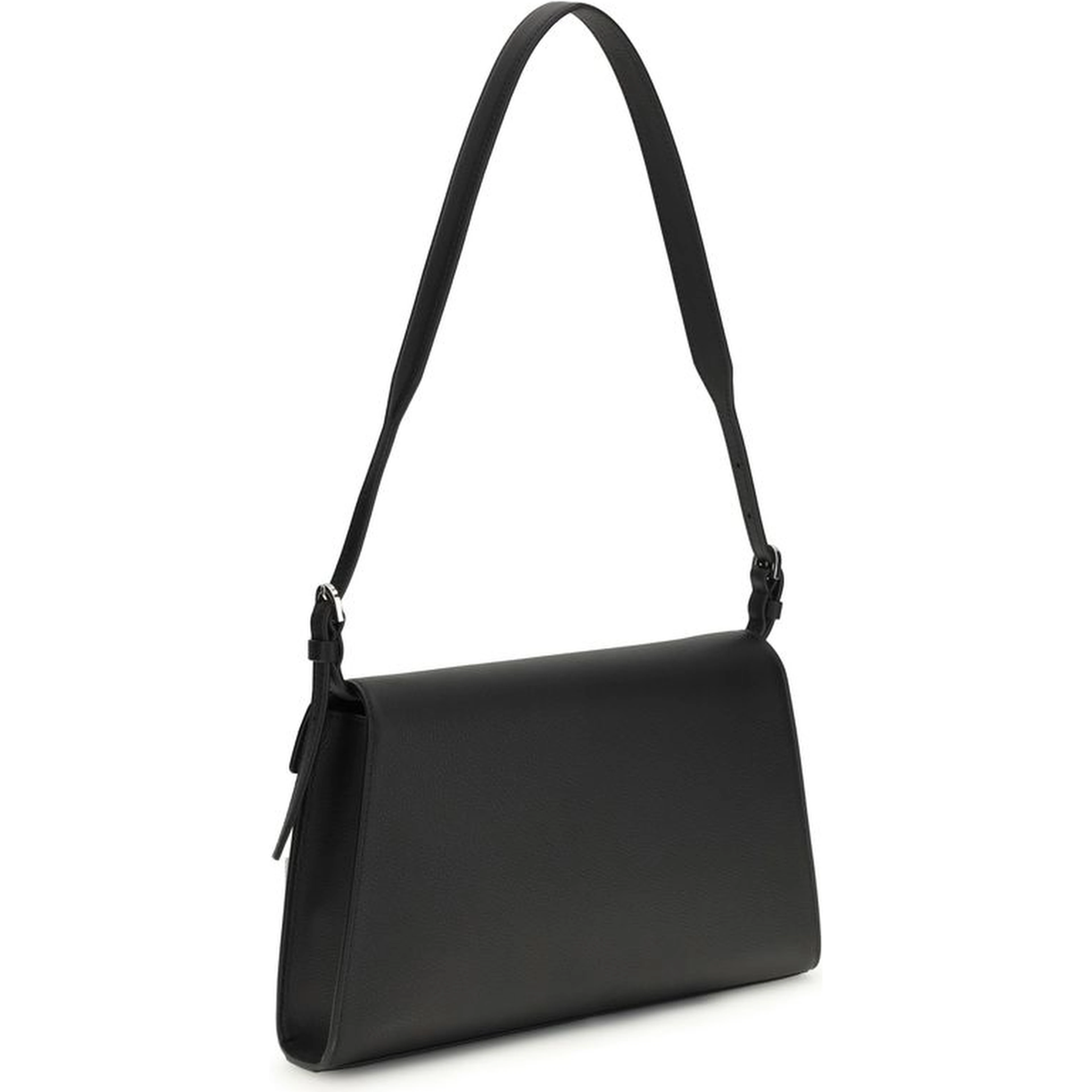Black Calf Leather Bos Taurus Shoulder Bag