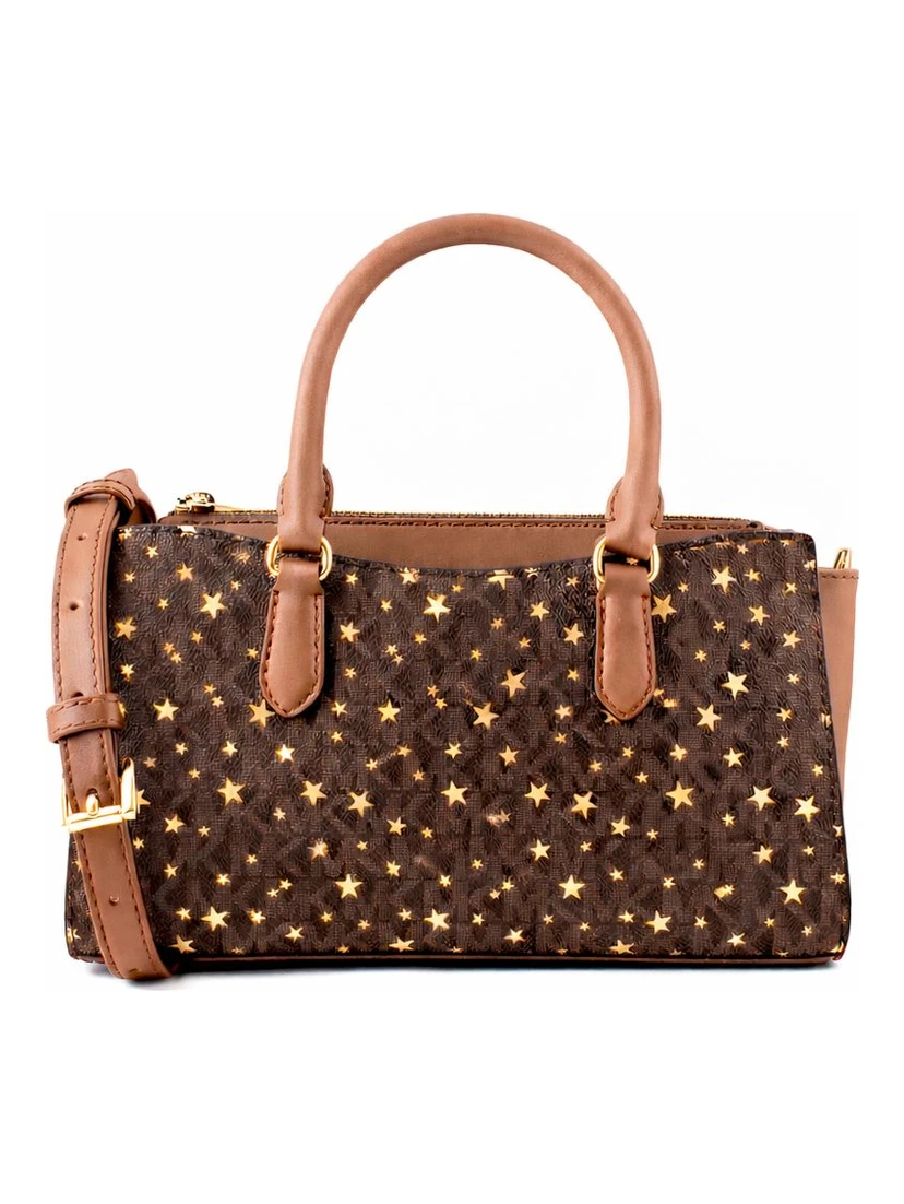 Brown Canvas Handbag