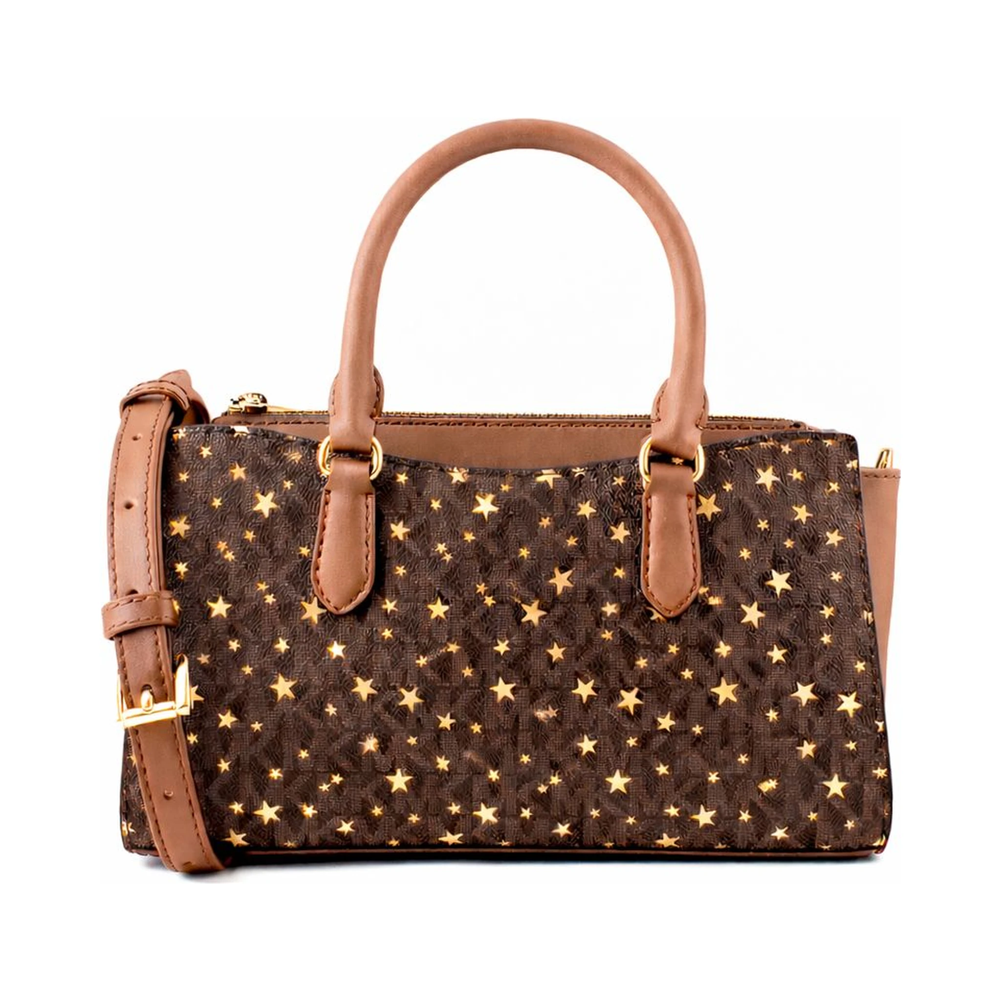 Brown Canvas Handbag