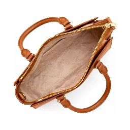 Brown Canvas Handbag