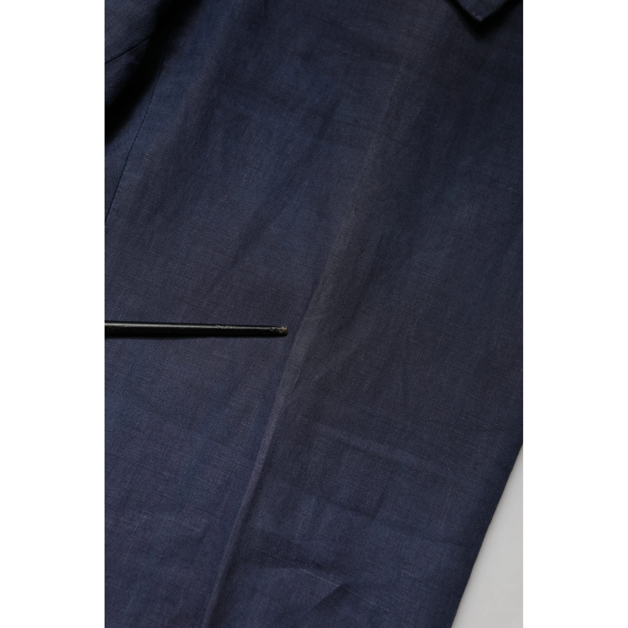 Navy Blue Skinny Chino Mid Waist Men Pants