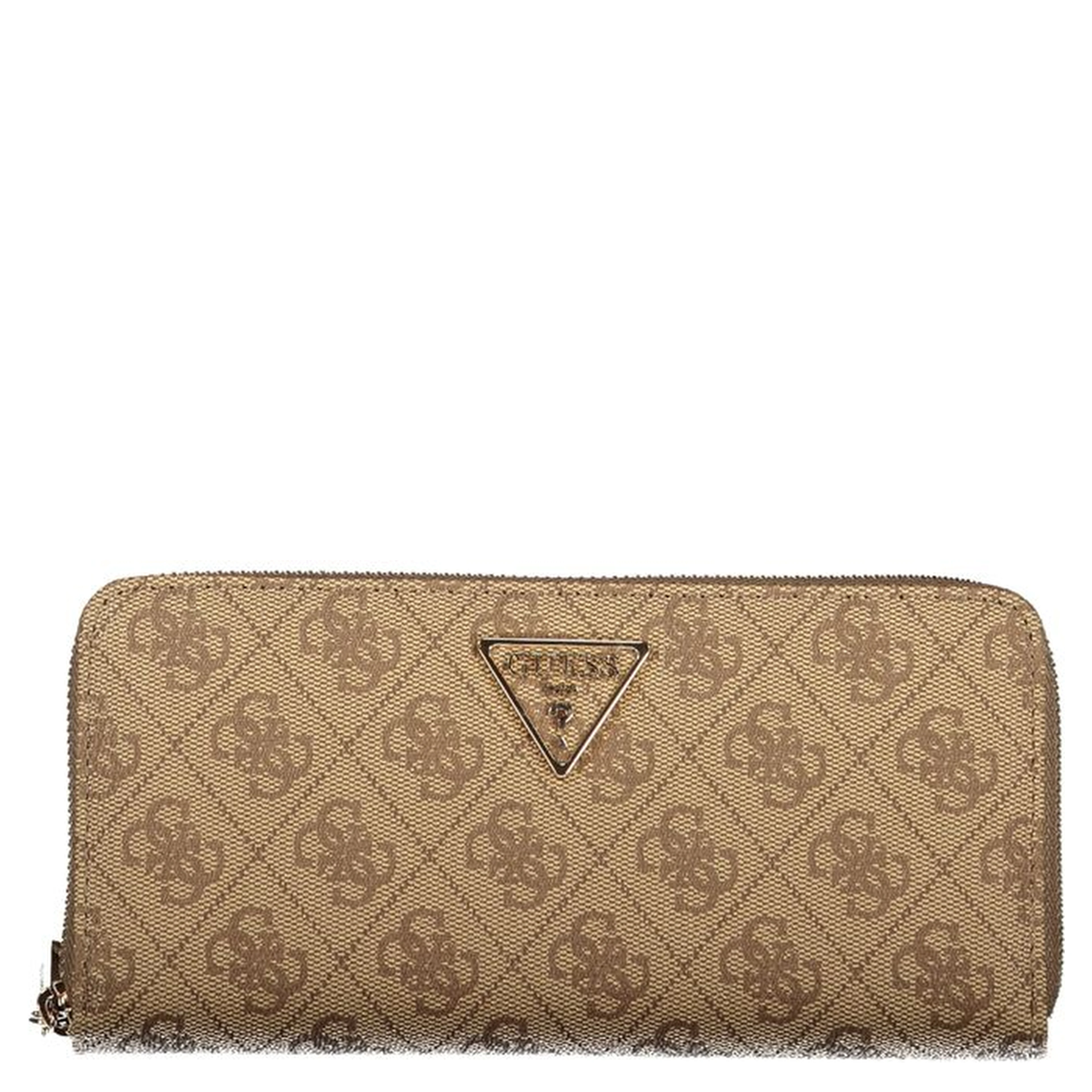 Beige Polyurethane Women Wallet