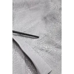 Gray GOLD Linen Long Sleeves Dress Men Shirt