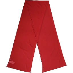 Red Silk Neck Wrap Shawl Women Stole 200cm x 64cm Scarf