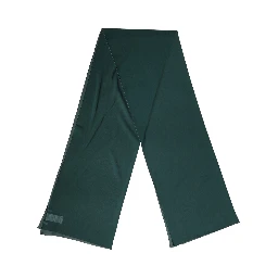 Dark Green Silk Neck Wrap Shawl Stole 200cm x 64c Scarf