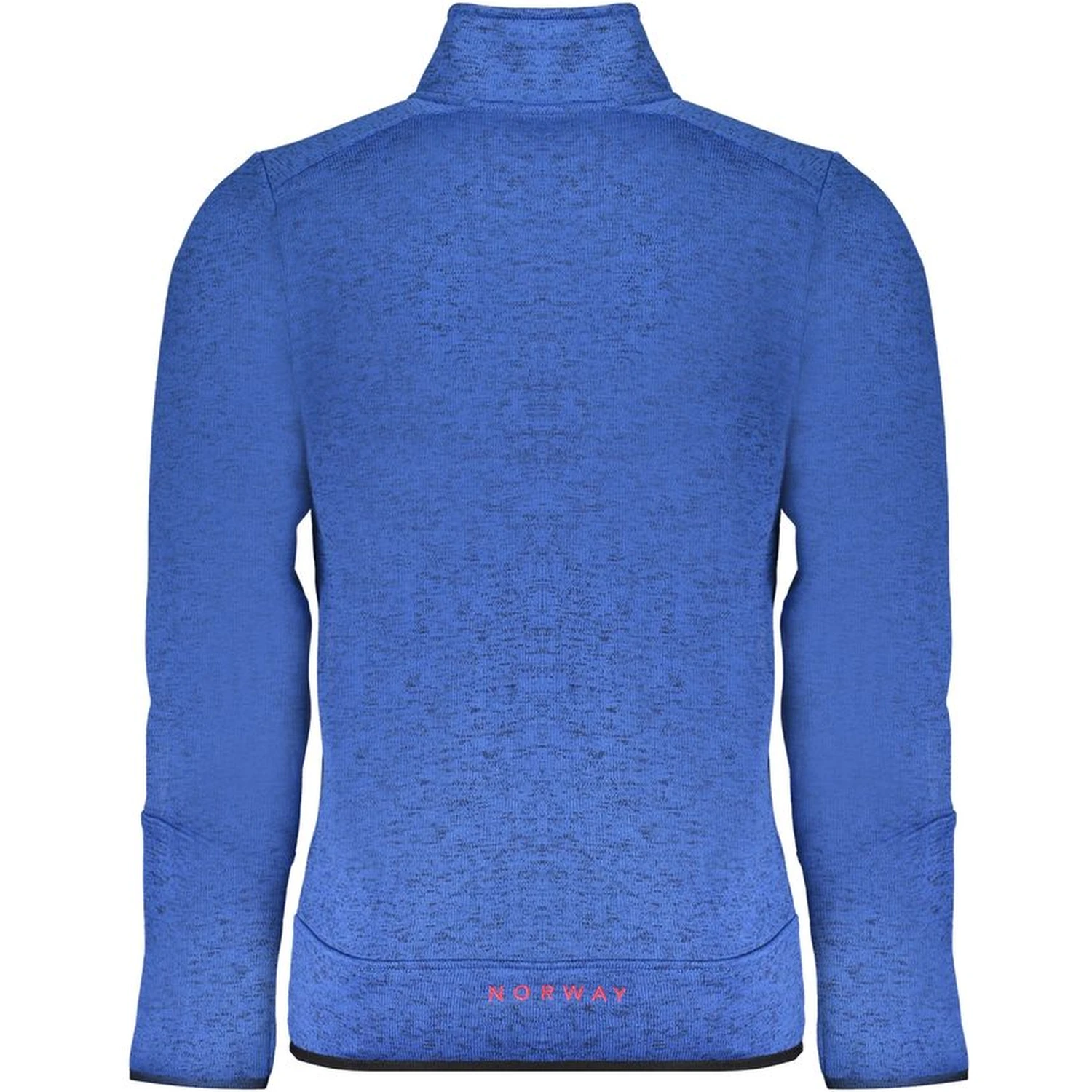 Blu Polyester Men Sweatshirt