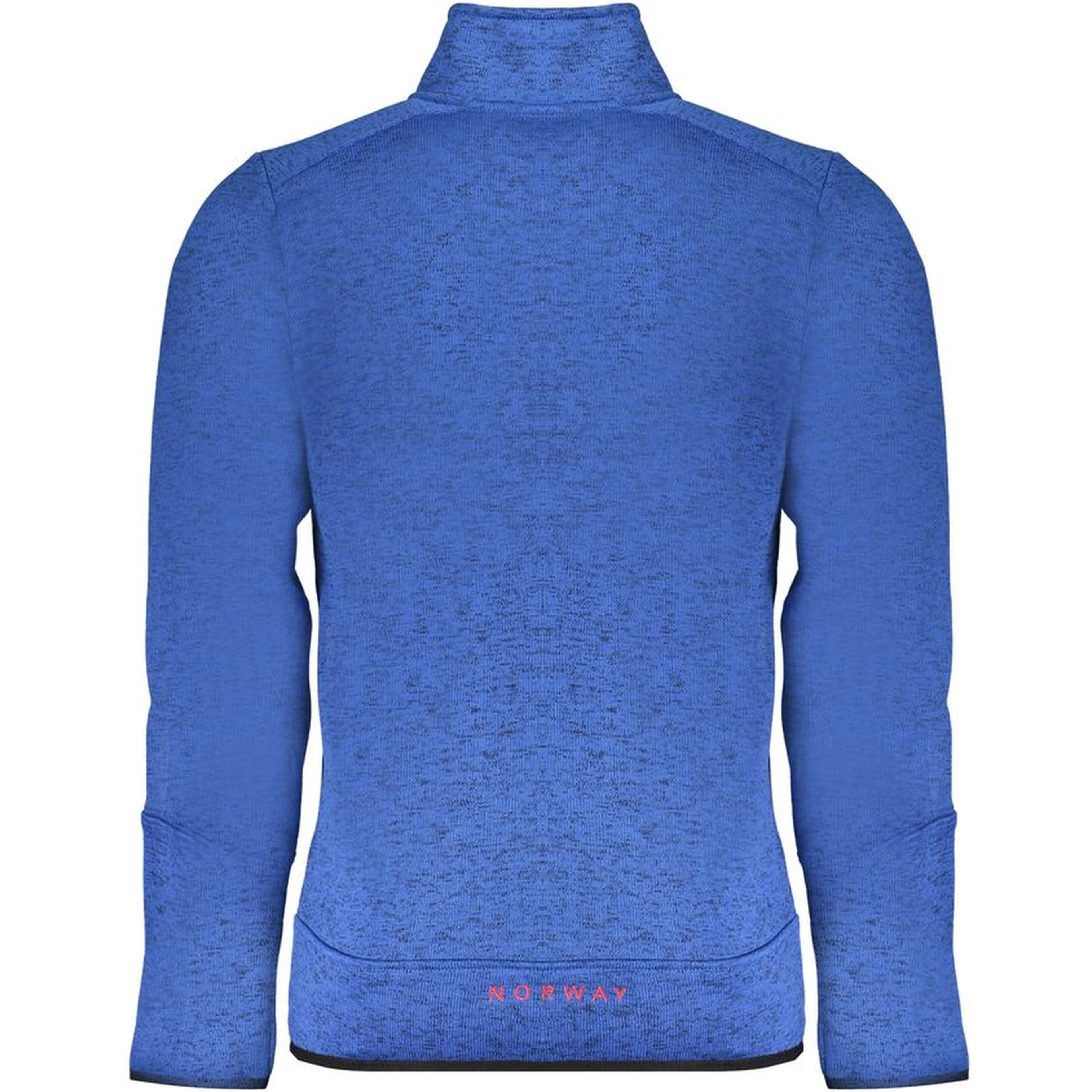 Blu Polyester Men Sweatshirt