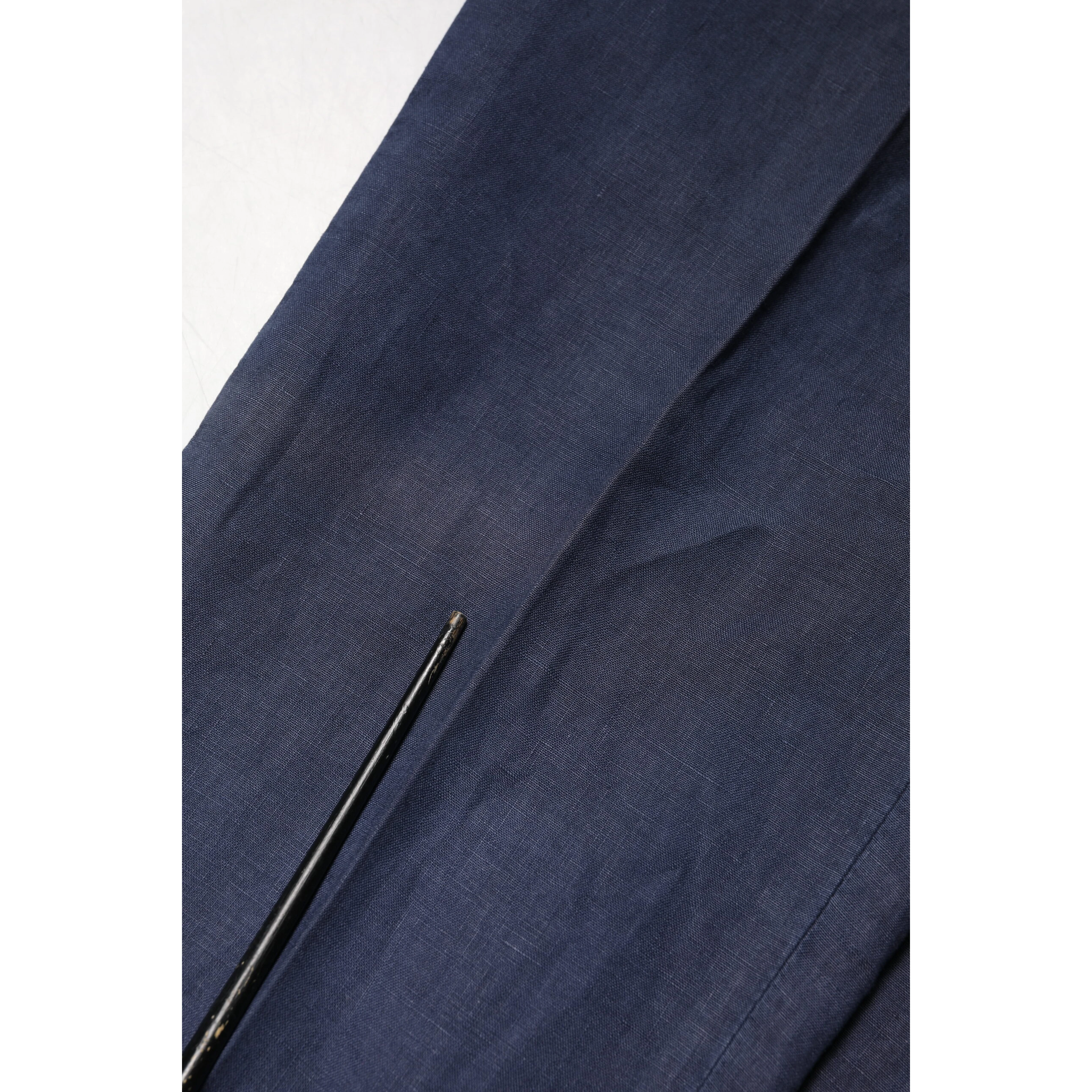 Navy Blue Skinny Chino Mid Waist Men Pants