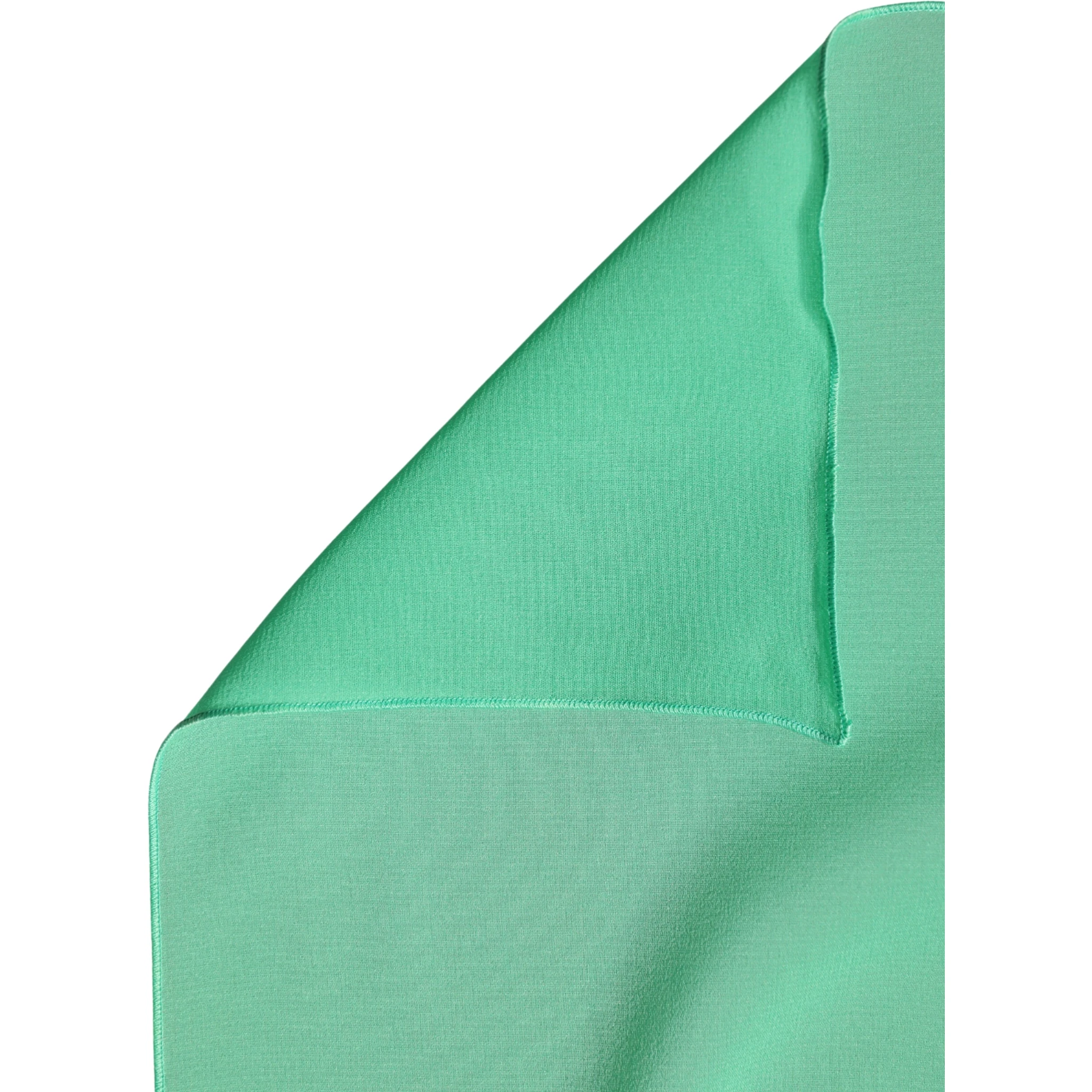 Green Silk Neck Wrap Shawl Stole 200cm x 64cm  Scarf