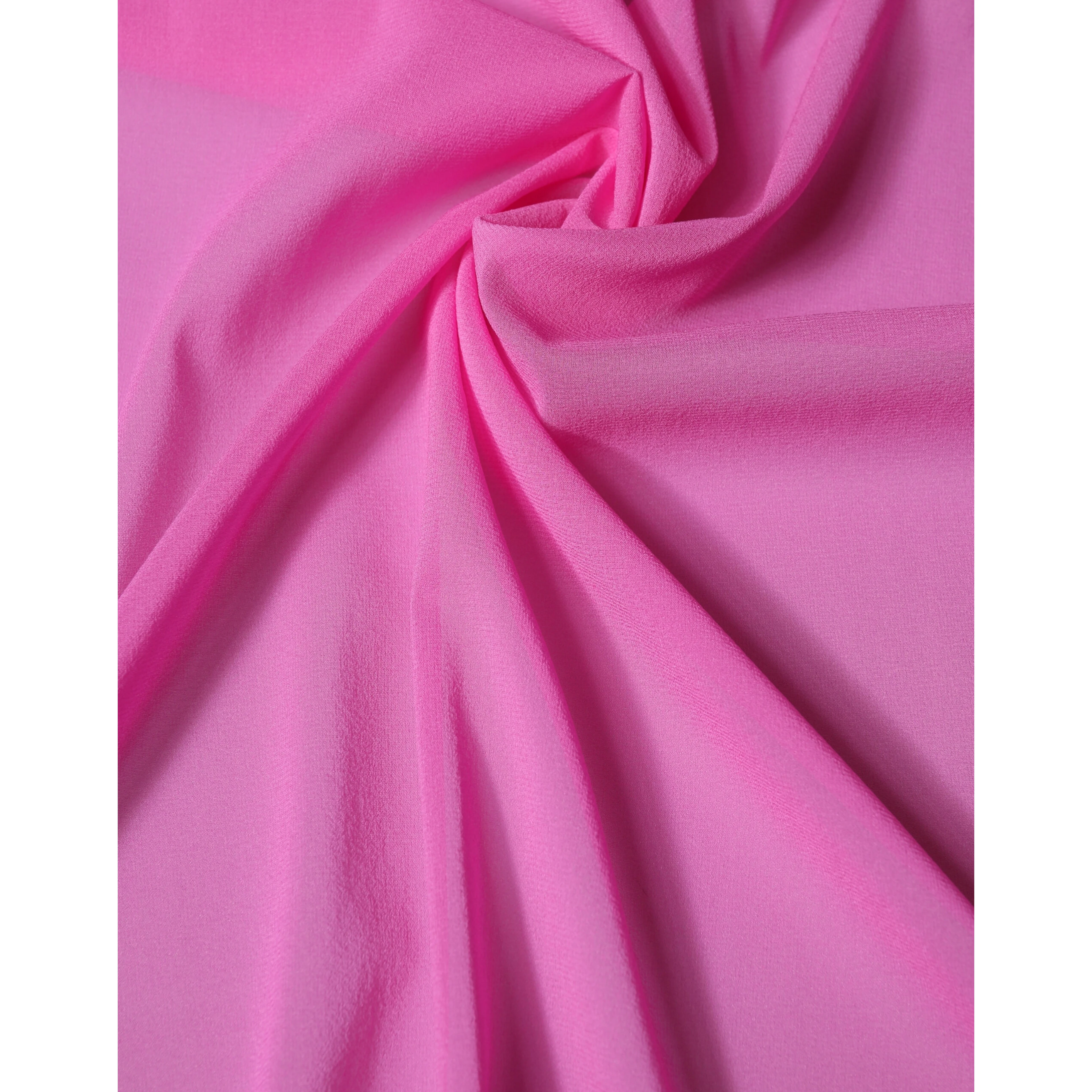 Pink Silk Neck Wrap Shawl Women Stole 200cm x 64cm Scarf