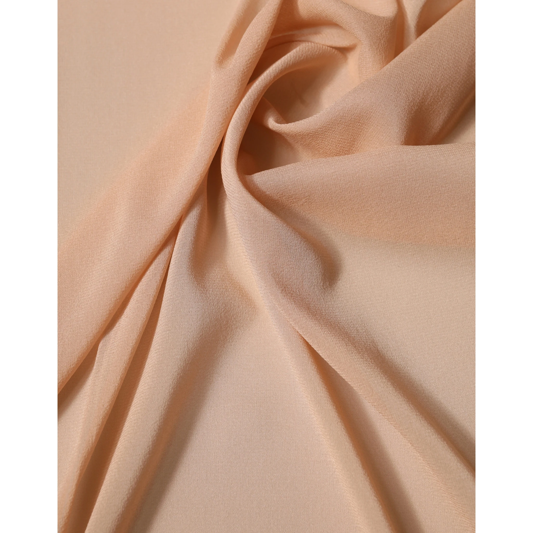 Beige Silk Neck Wrap Shawl Women Stole 200cm x 64cm Scarf