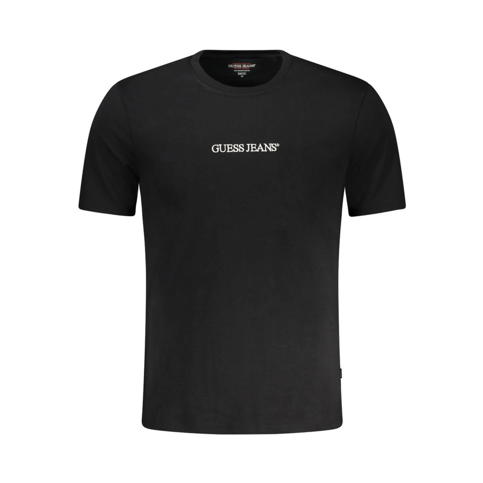 Black Cotton Men T-Shirt