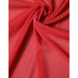 Red Silk Neck Wrap Shawl Women Stole 200cm x 64cm Scarf