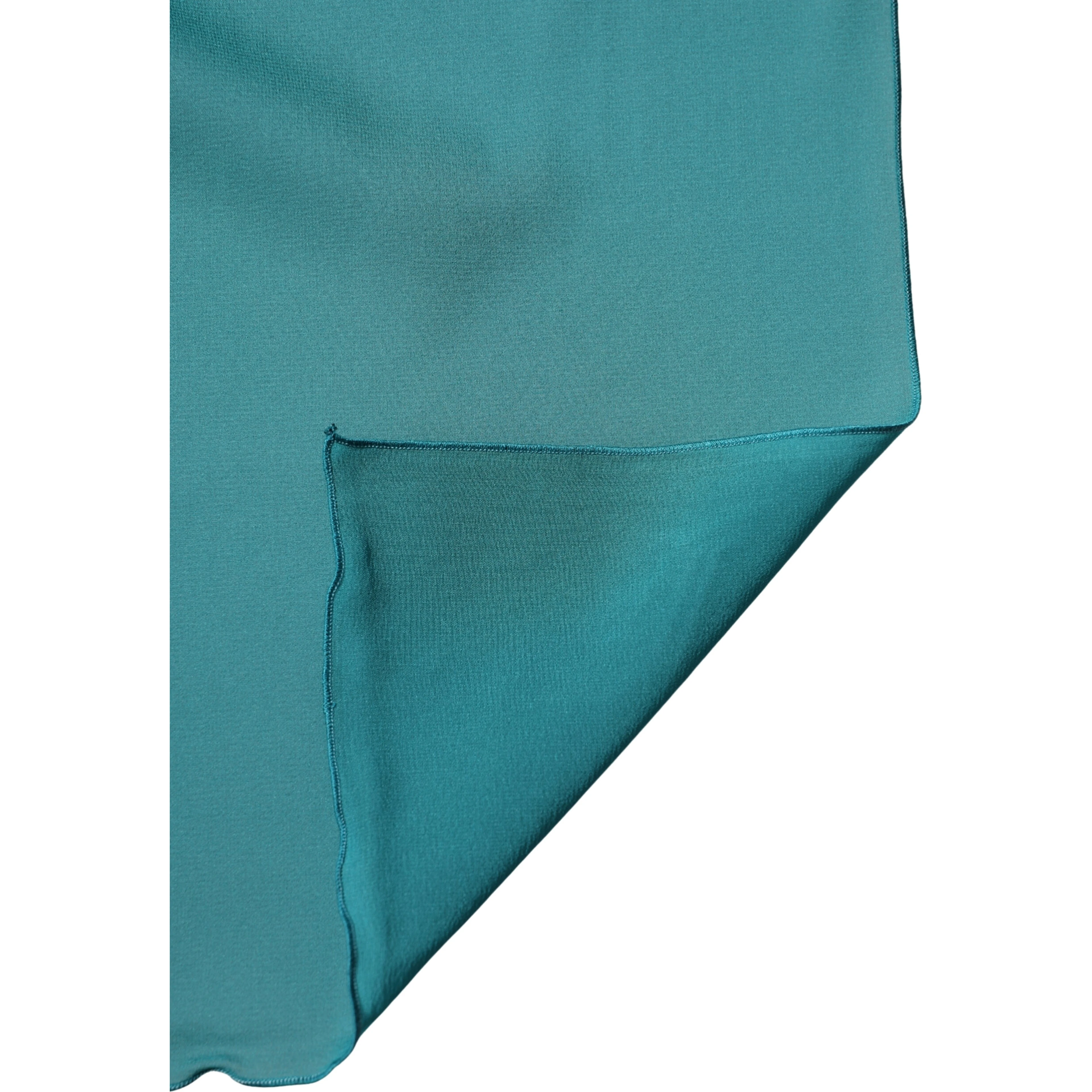 Blue Green Silk Neck Wrap Shawl Stole 200cm x 64cm Scarf