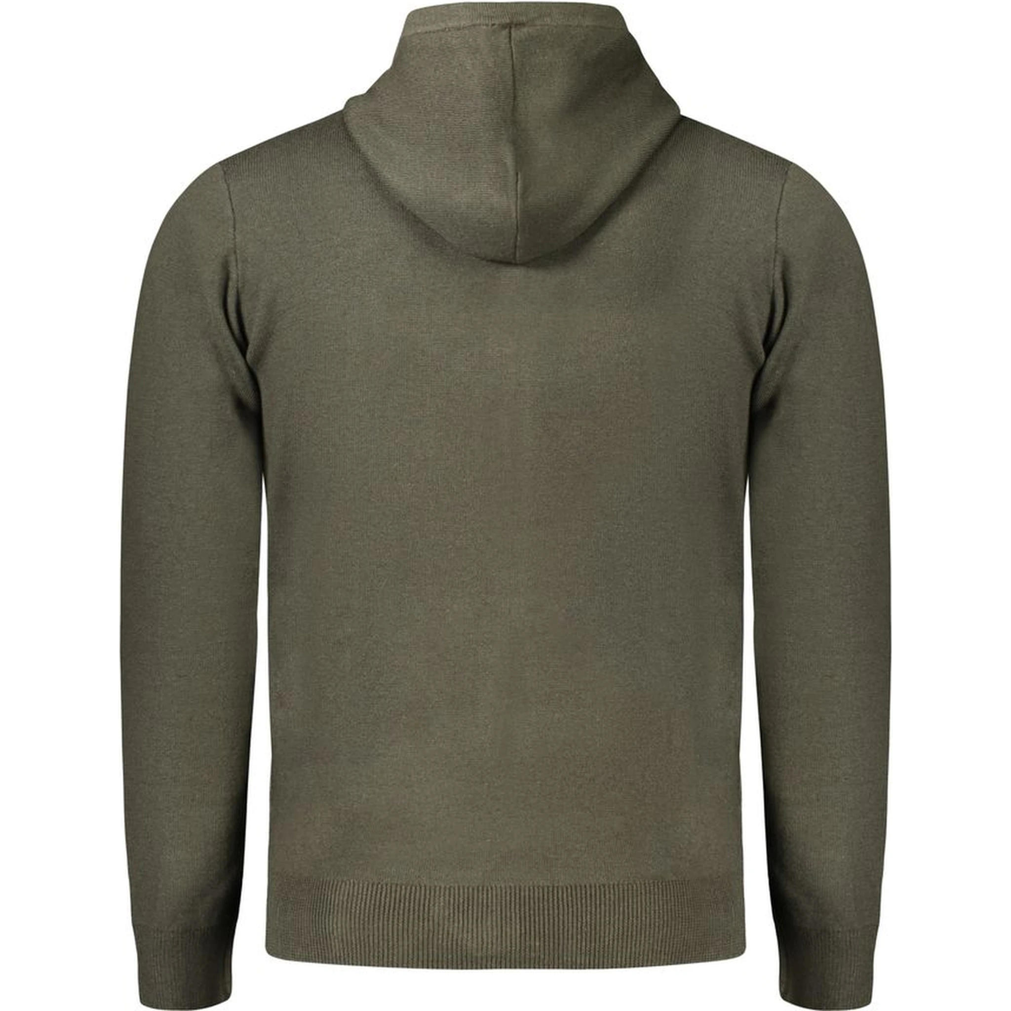 Green Polyamide Men Cardigan