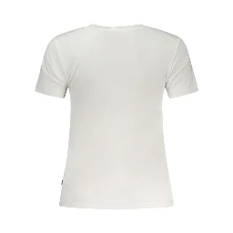 White Organic Cotton Women T-Shirt