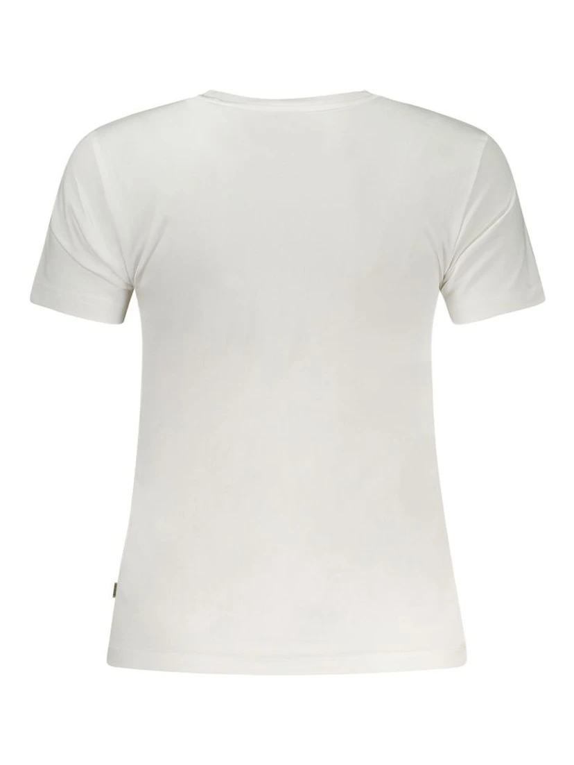 White Organic Cotton Women T-Shirt