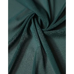 Dark Green Silk Neck Wrap Shawl Stole 200cm x 64c Scarf