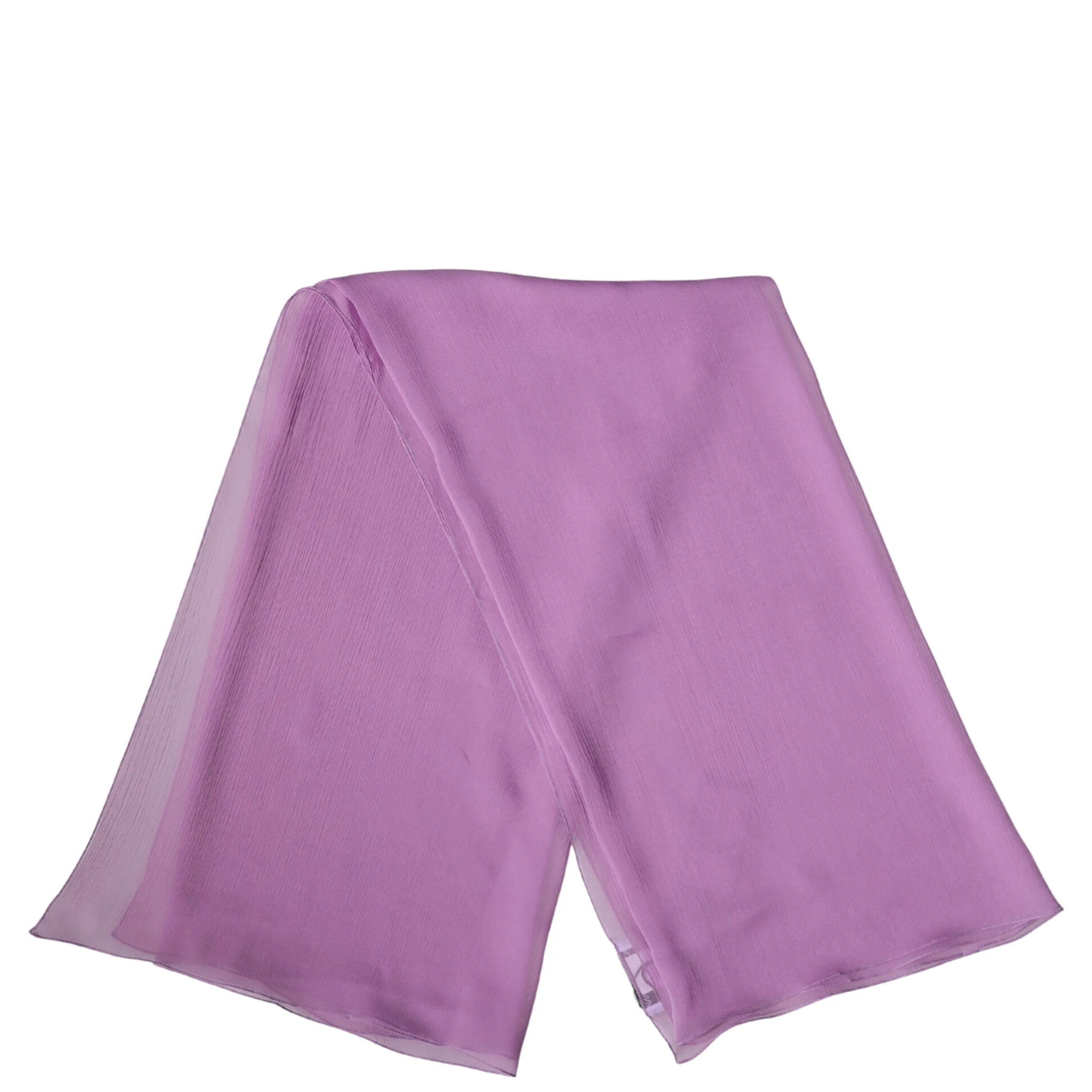 Light Purple Silk Neck Wrap Foulard 114cm x 114cm  Scarf