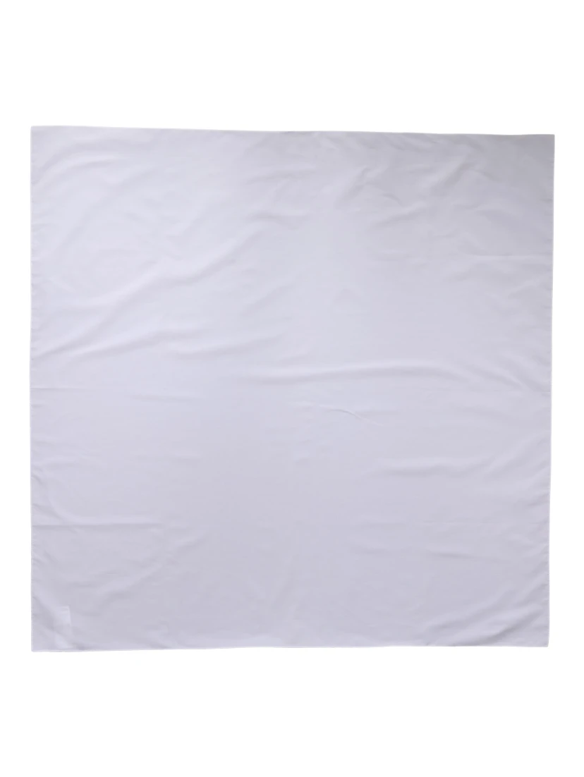 White Cotton Wrap Square Shawl Stole 91cm x 90cm  Scarf