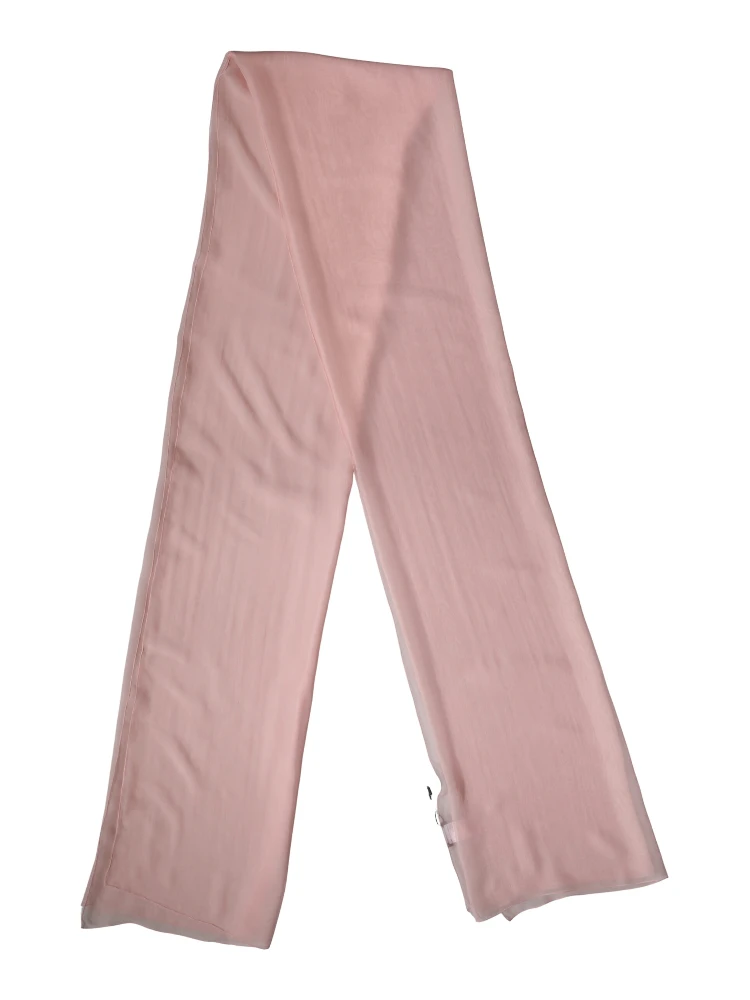 Light Pink Silk Neck Wrap Shawl Stole 272cm x 120cm Scarf alternative